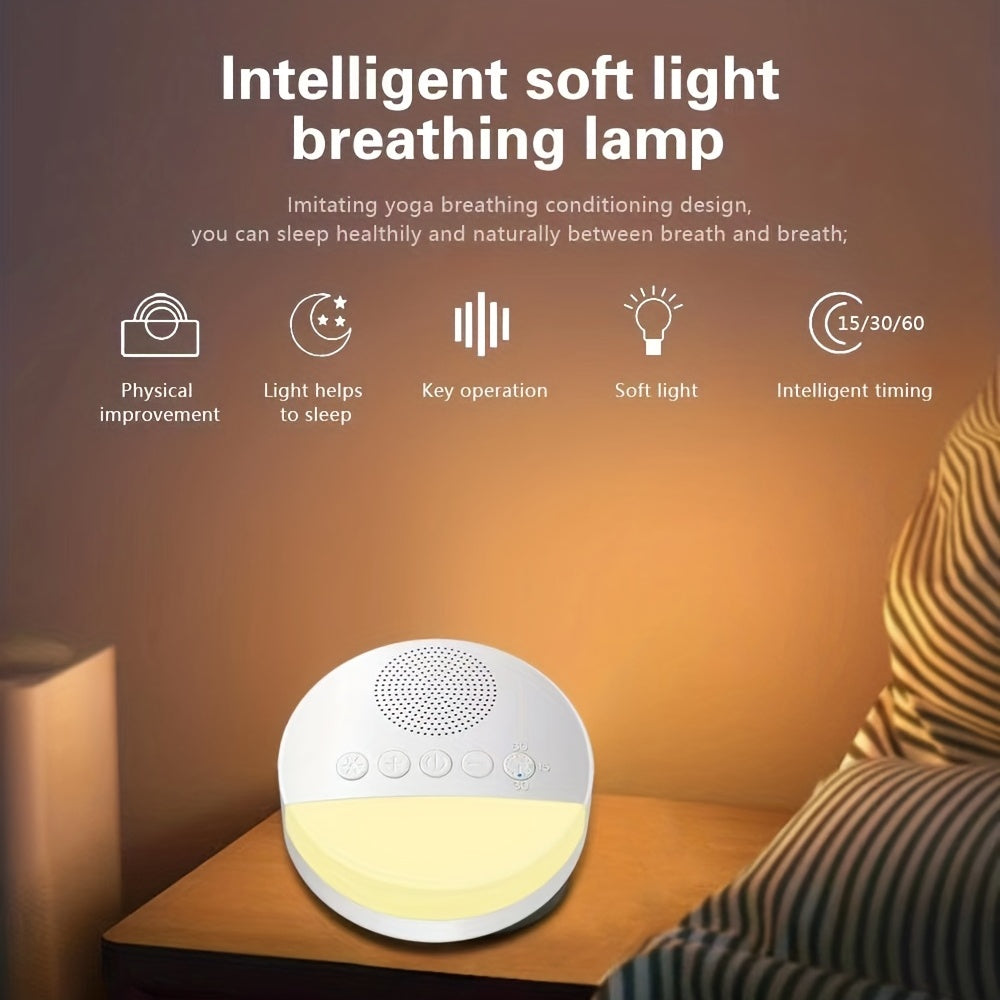 DreamWave White Noise Machine – Soothing Sound Therapy with Timer