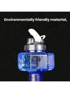 Dumbbell water bottle 550ml for fitness & everyday life | 2-in-1 design