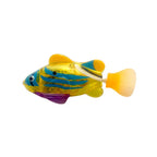 Electronic swimming fish with LED light