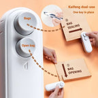 Manual pocket sealer for fresh food