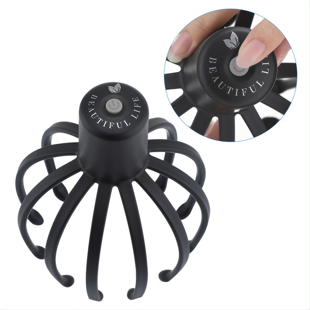 Experience relief with an electric head massage