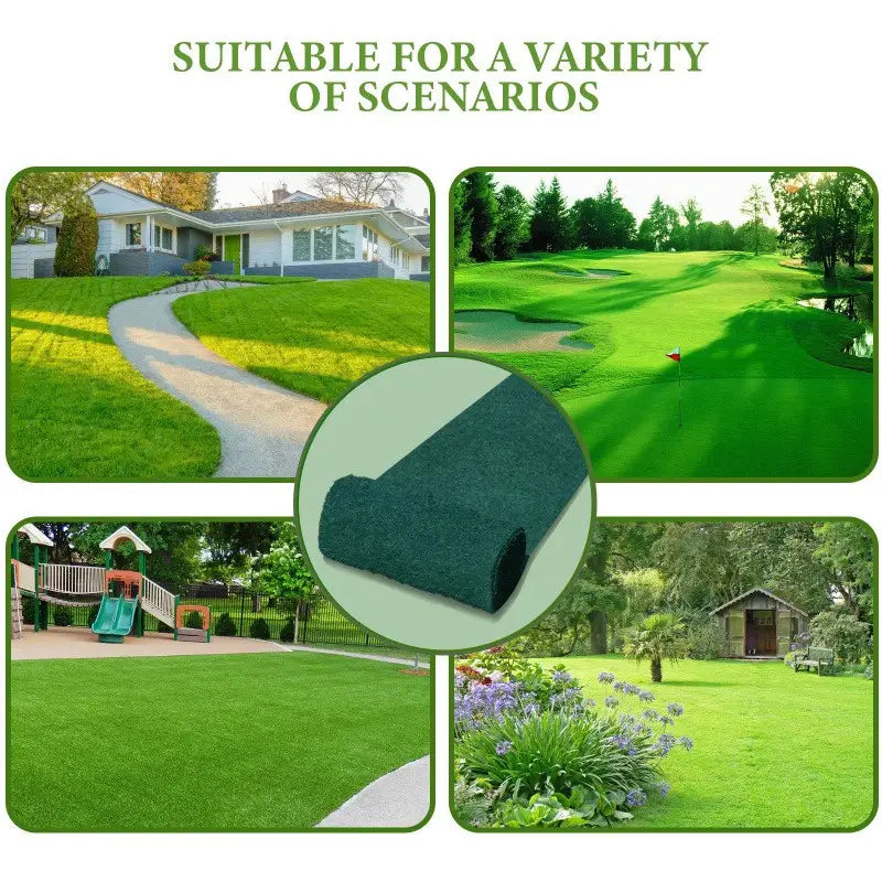 Biodegradable grass seed mat for easy lawn establishment in the garden