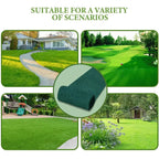 Biodegradable grass seed mat for easy lawn establishment in the garden