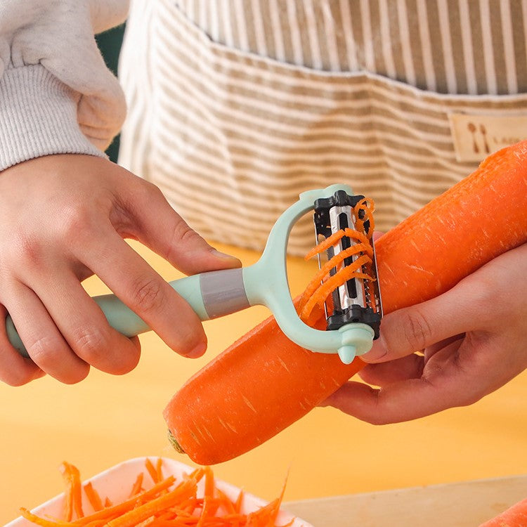 Stainless Steel 3-in-1 Multifunction Peeler Knife