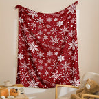 FestiveSnuggle - Luxury Christmas Fleece Blanket for the Holidays