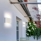 Modern LED Outdoor Wall Light – Waterproof, Rectangular