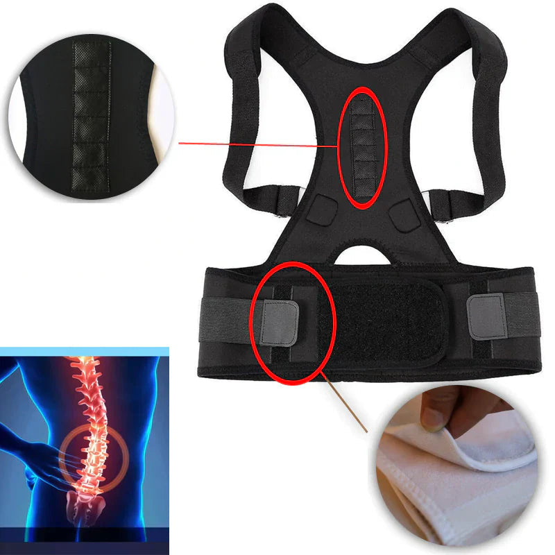 Magnetic Posture Correction Back Support