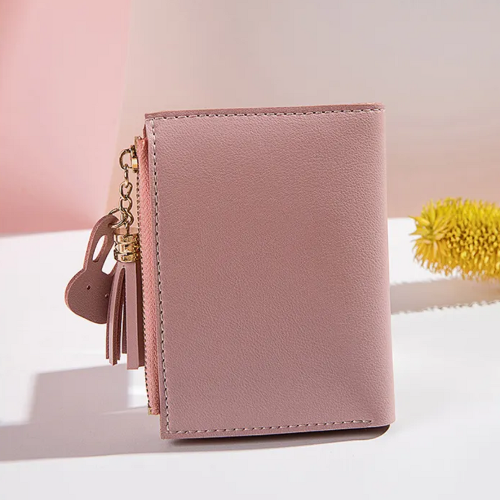 Mini Wallet with Trendy Tassel