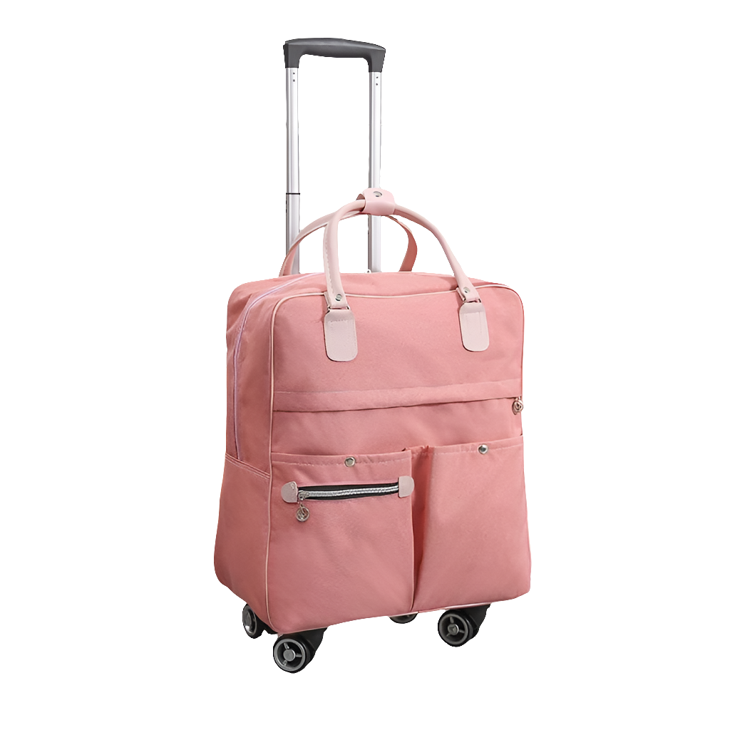 Travel Trolley Bag with Shoulder Strap Carry-On Bag