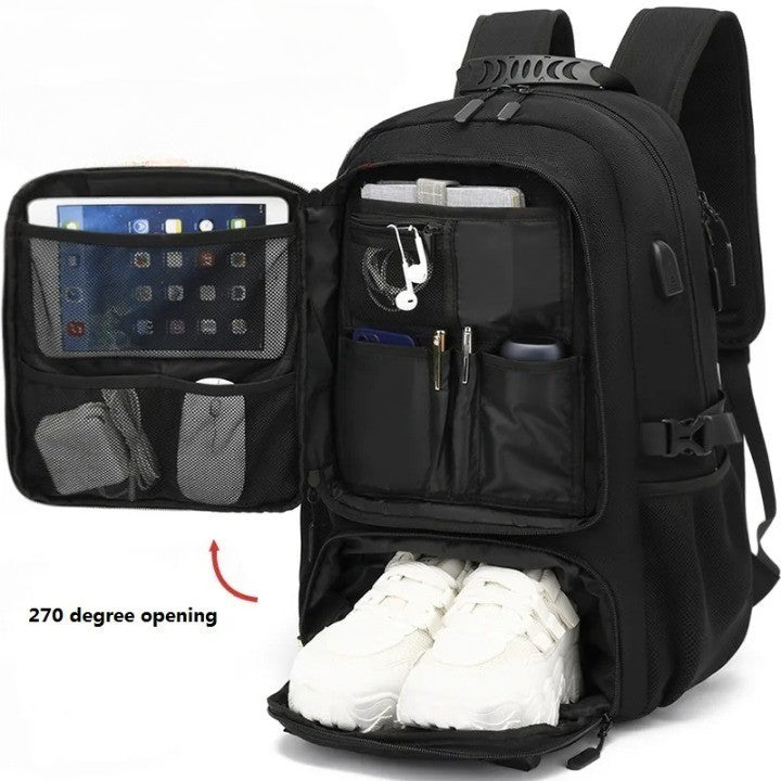 Backpack with USB connection and Large Capacity (50-80L) - UrbanTrail