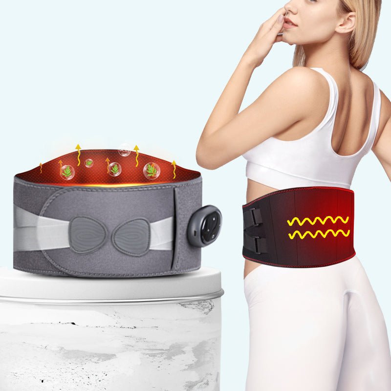 BACREASE – Ergonomic Back Massager for Relaxation and Pain Relief with Infrared Heat & Vibration Massage