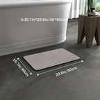 AquaGrip | Non-slip bath mat made of diatomaceous earth 40x60 cm