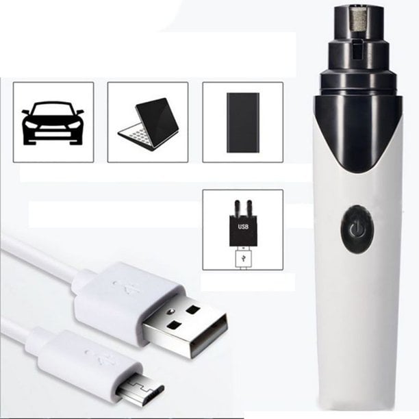 Rechargeable Pet Nail Grinder Soundless Good for Pet's Health