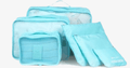 Portable Luggage - Transparent Mesh Top - Organize Your Clothes Compactly and Stylishly!
