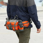 Waterproof Hiking Waist Bag – 5L Bum Bag with Zippered Pockets for Walking & Outdoor Adventures
