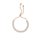 Baguette Crystal Adjustable Tennis Bracelets