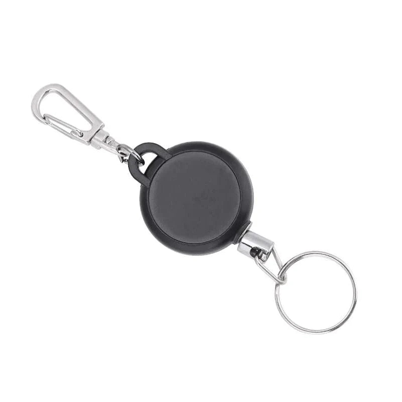 Retractable keychain with high load capacity