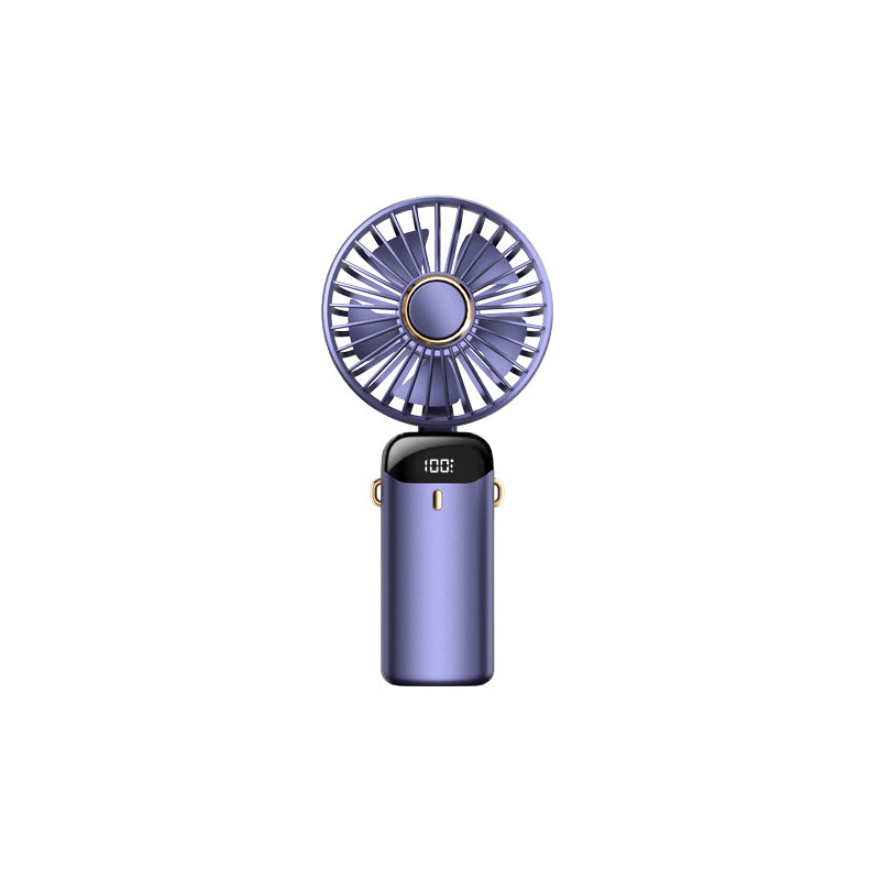 Portable electric cold compressor cooling fan