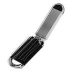 MirrorFlex Travel Mirror Hair Brush | Foldable & Compact | Practical Styling on the Go