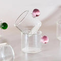 Treated Espresso Glass Cup Set of 2