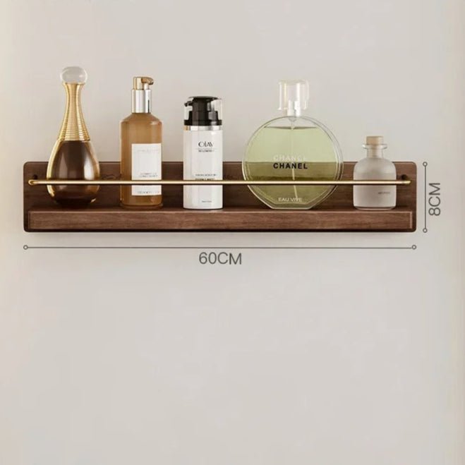 BAMBOORA – Bamboo Wall-Mounted Coat Rack with Shelf for Smart Storage