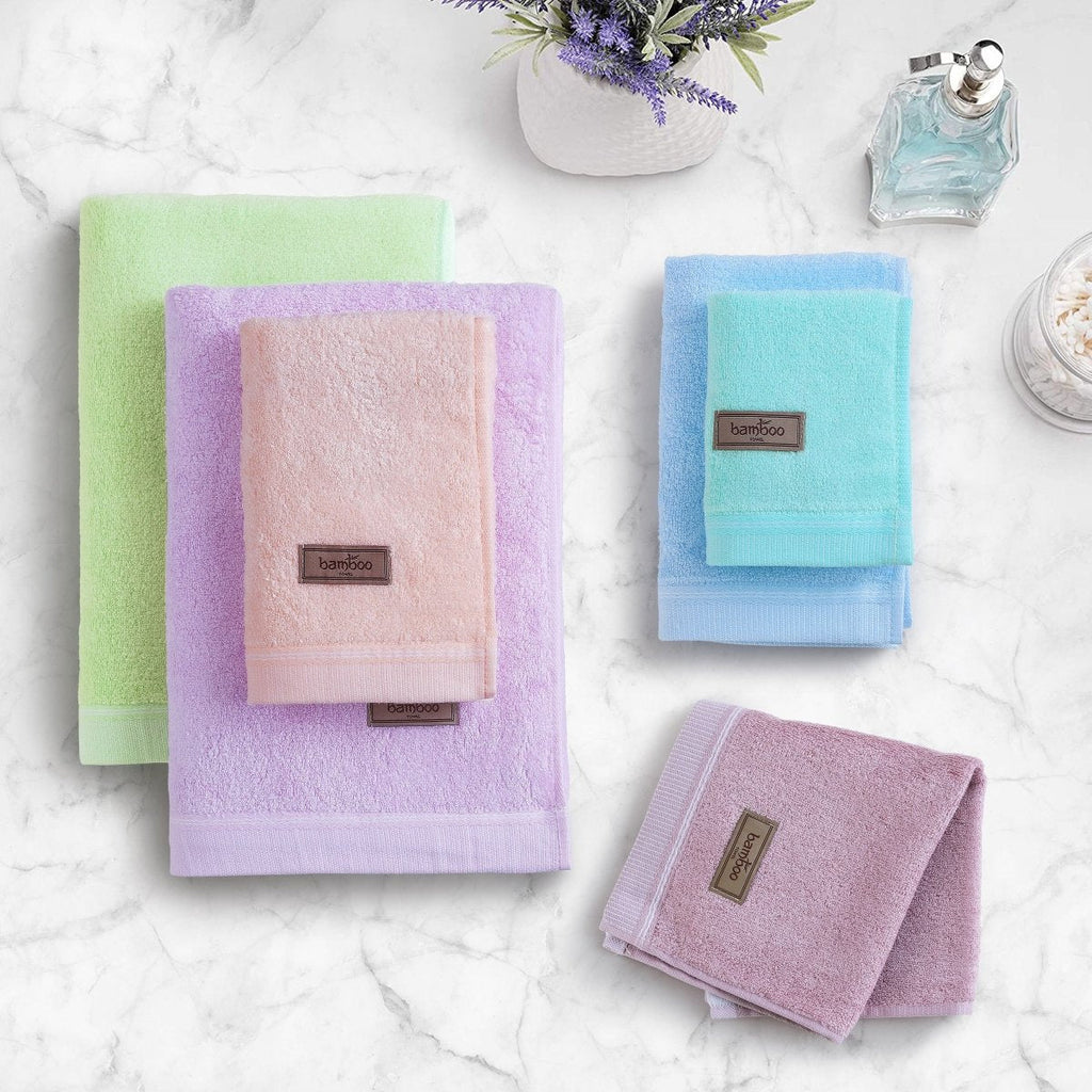 Bambora Plush Bath Towel | Extra-soft bamboo fabric for spa, gym, and home use