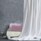 Bambora Plush Bath Towel | Extra-soft bamboo fabric for spa, gym, and home use