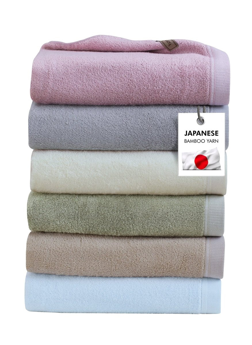 Bambora Plush Bath Towel | Extra-soft bamboo fabric for spa, gym, and home use