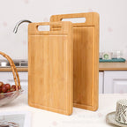 BAMBOOVIA – Premium Bamboo Cutting Board Set