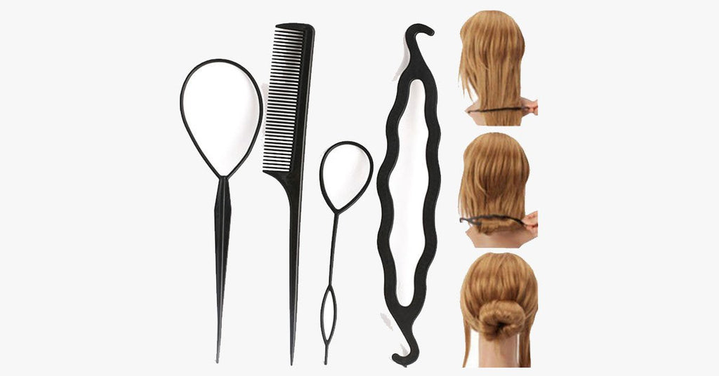 A package of hair accessories
