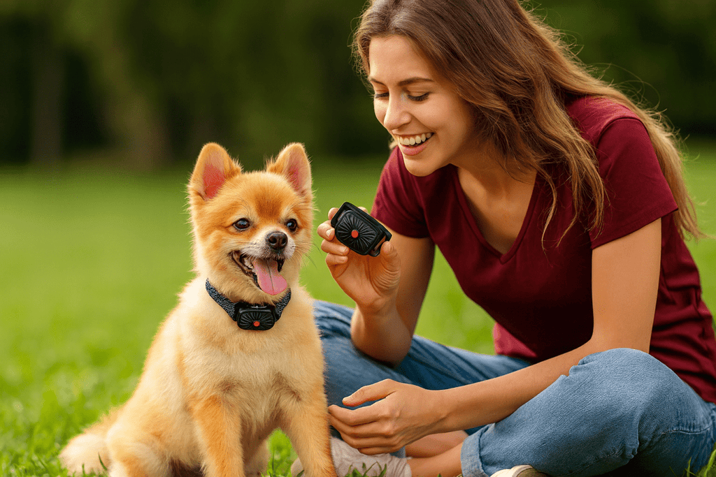 BarkLess Nano – Gentle Anti-Bark Collar for Puppies & Small Dogs