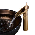 AquaCascade waterfall faucet for the sink