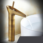 AquaCascade waterfall faucet for the sink
