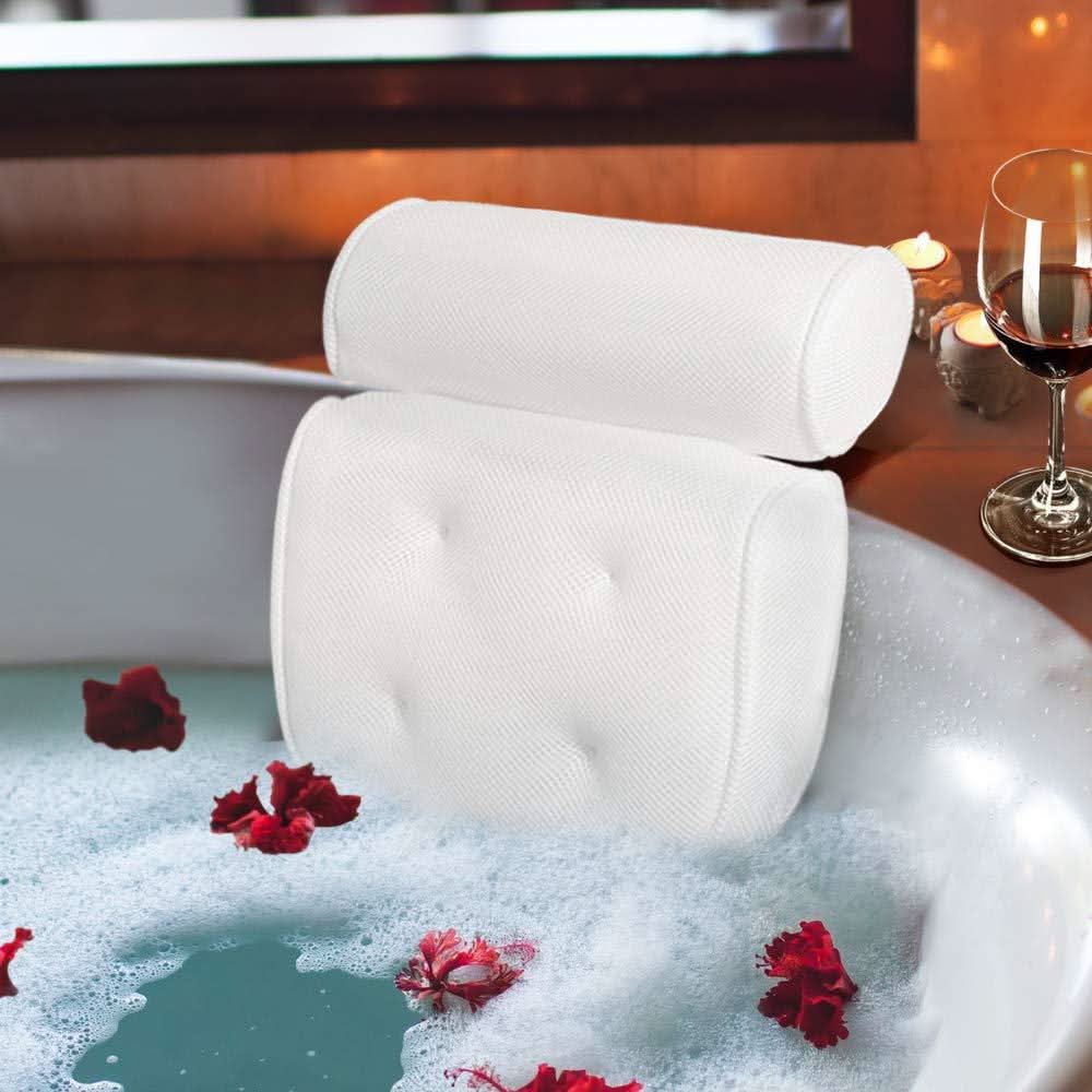 NeckCush Bath Pillow – Ergonomic Neck & Head Support