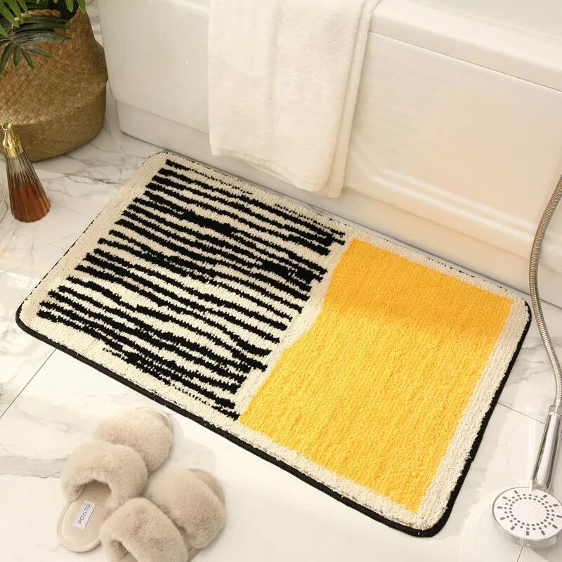 BathCush – Soft bath mat with non-slip backing for elegant bathrooms