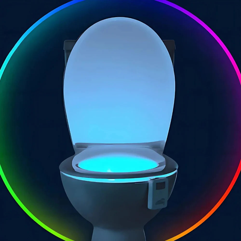 LED Motion Sensor Toilet Light