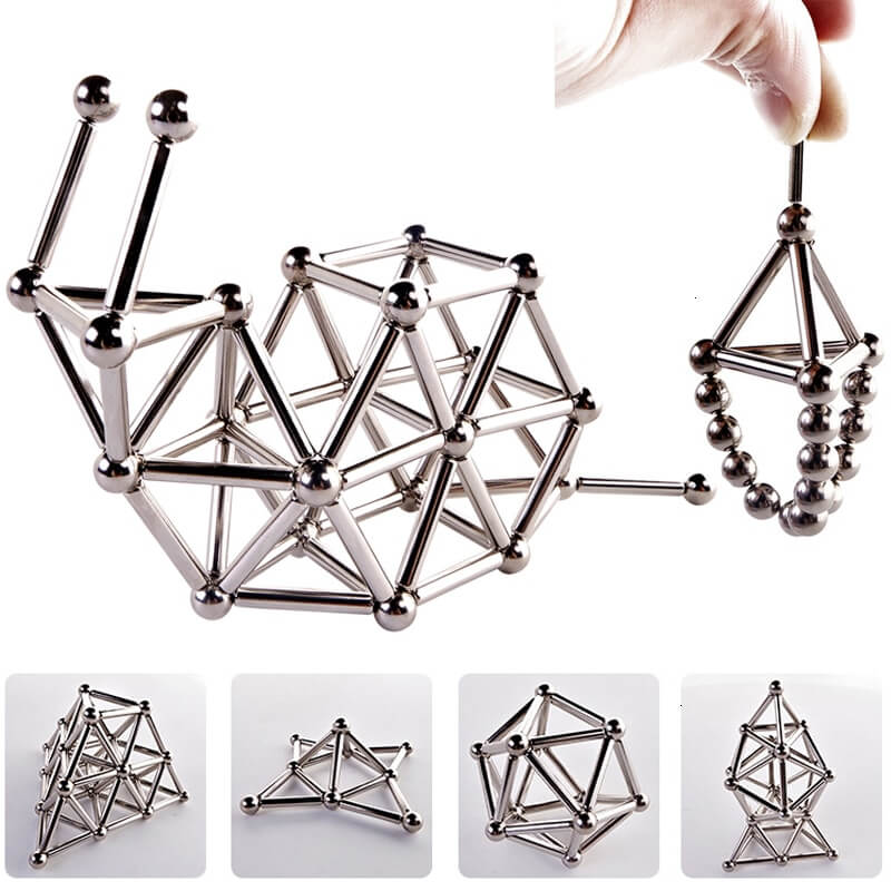 Magnetic Sticks - Creative Building Game - Children