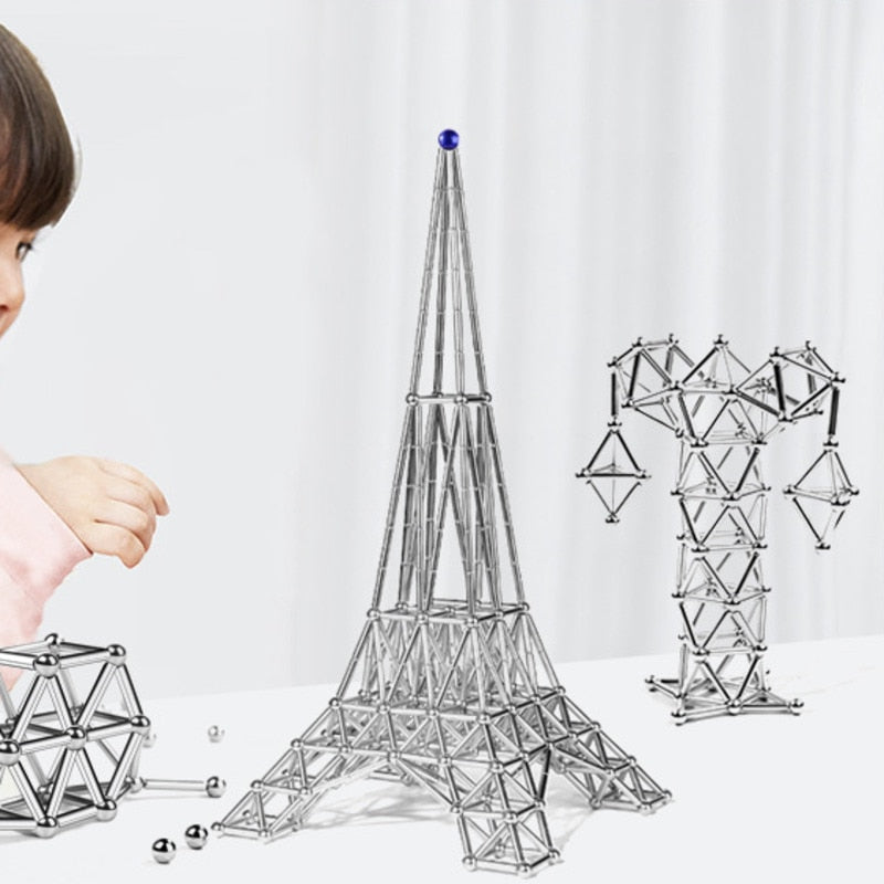 Magnetic Sticks - Creative Building Game - Children