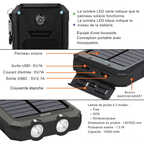 Waterproof Shockproof Solar Battery 10,000 mAh | Solar Rechargeable