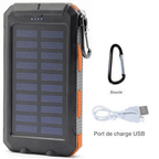 Waterproof Shockproof Solar Battery 10,000 mAh | Solar Rechargeable