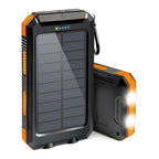 Solar Power Bank 20000mAh with LED Light