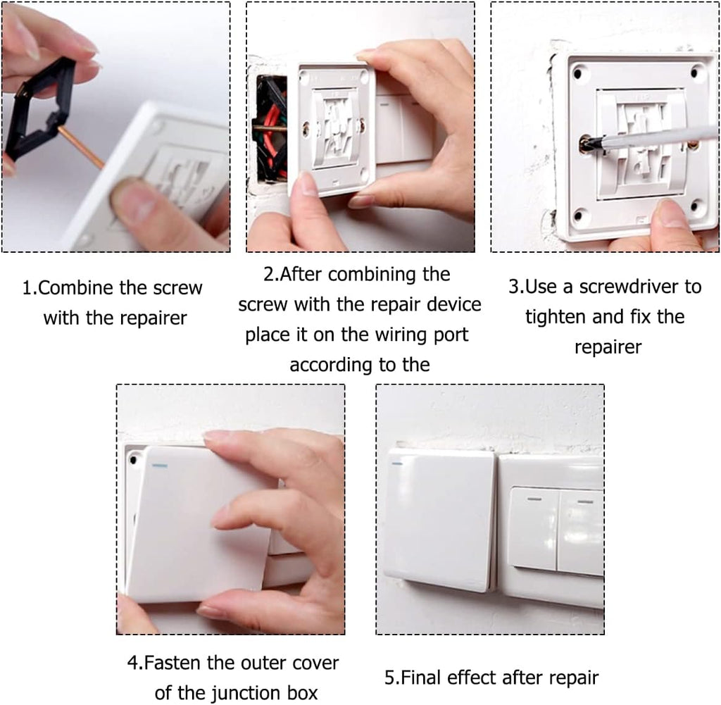 NEW UPGRADE- 10Pcs 86mm Switch Box Repair Tool