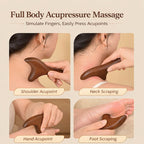 Natural Wood Foot Massager