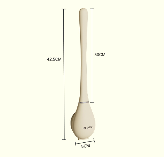 Modern flexible silicone toilet brush