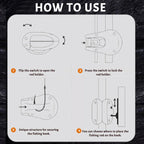 Fishing Rod Holder Strap | Multi-Rod Organizer | Elastic Anti-Slip Storage & Transport