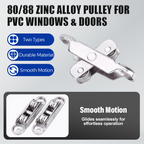 GlideFree – Experience smooth and silent gliding for your PVC windows