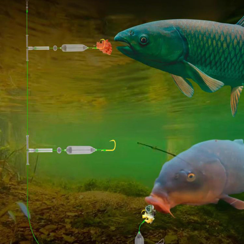 3 hooks Anti-drift bottom fishing rig