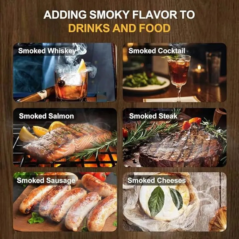 BBQ Flavoring Chips for Smoker Grill Kiln-Dried Natural Smoking Wood