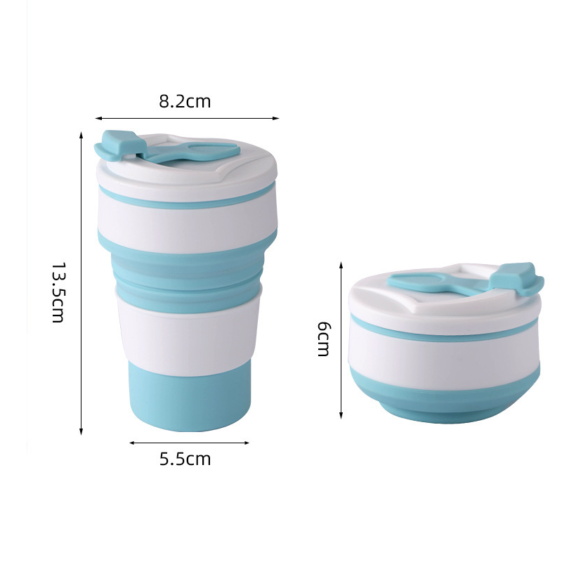Collapsible Pocket Silicone Bottle