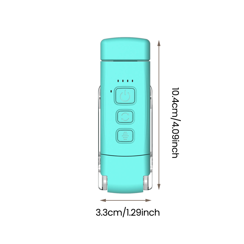 Portable LED reading light to clip on